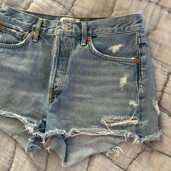 AGOLDE Parker jean shorts - Picture 3 of 9